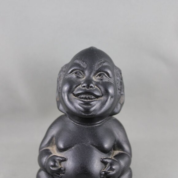 Vintage Coco Joe's Tiki Figurine - Laki the Lucky Menehune - Made with Lava - Picture 2 of 9